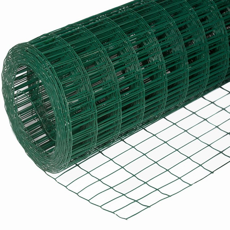 Сетка сварная 100х55х2,4 (с пвх покрытием) (1,8х20м) зеленая