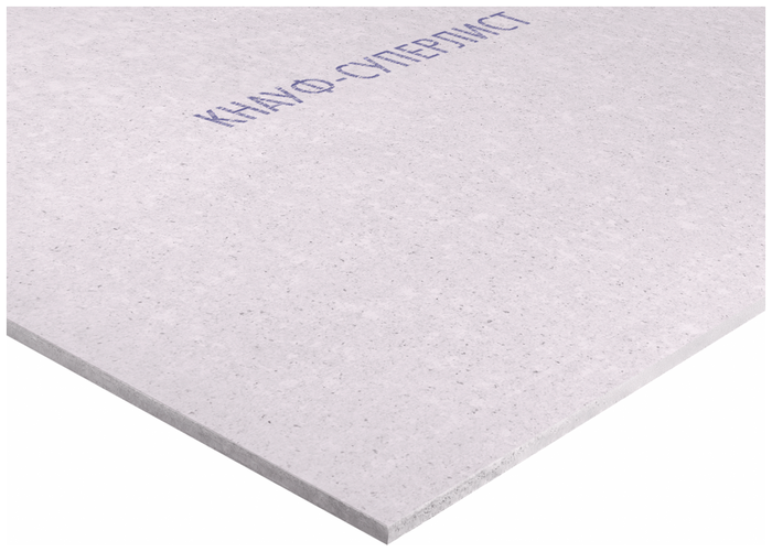Гипсоволокнистый лист (ГВЛВ) влаг. КНАУФ 2500х1200х12мм (40шт/упак)