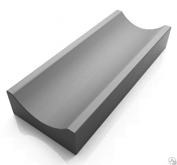 Водосток (бетонный) 500x160x50 серый