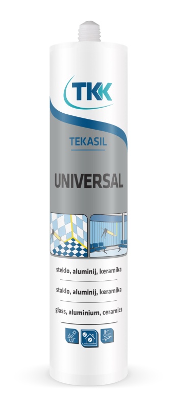 Герметик силиконовый прозрачный Tekasil Universal 280мл